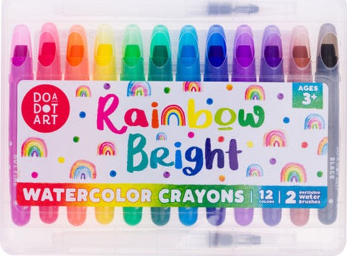 Do-A-Dot Art, Rainbow Bright Watercolor Crayons 401