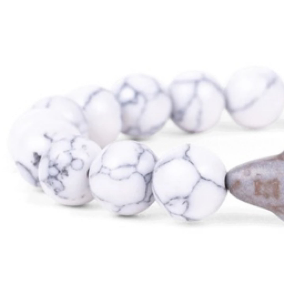 Fahlo, The Journey Tracking Bracelet: Sea Turtle - White Howlite