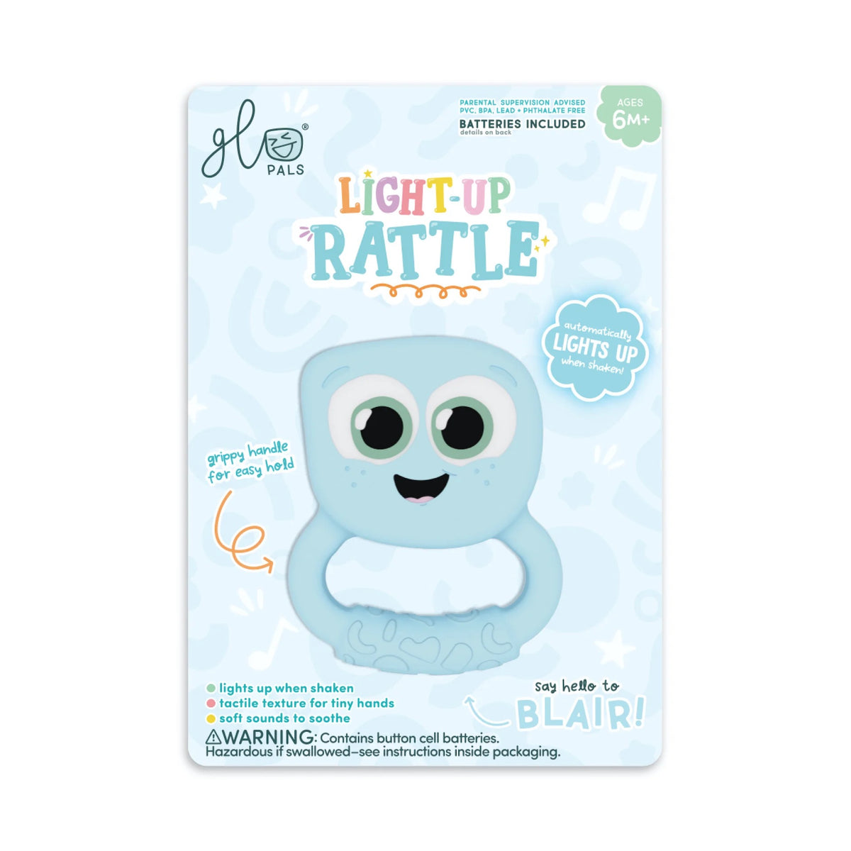 Glo Pals, Light-Up Rattle: Blair