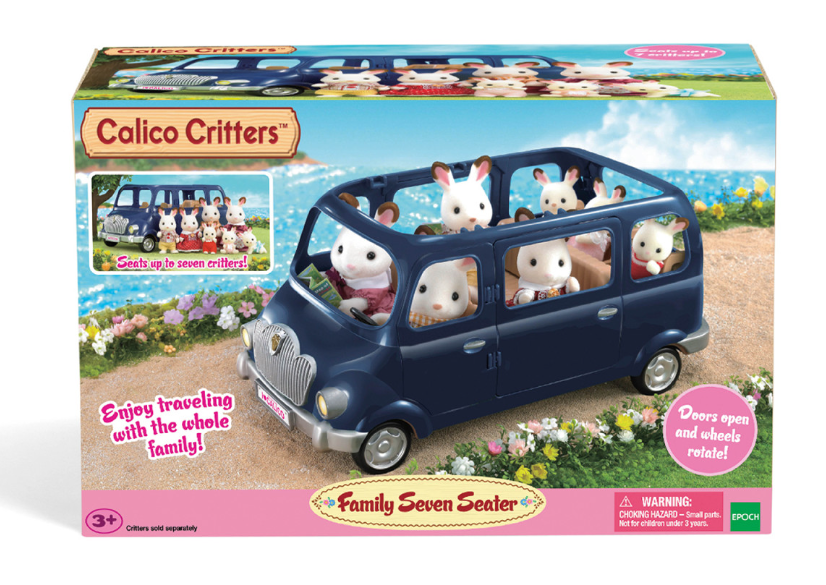 Calico Critters, Family Seven Seater - cc1483