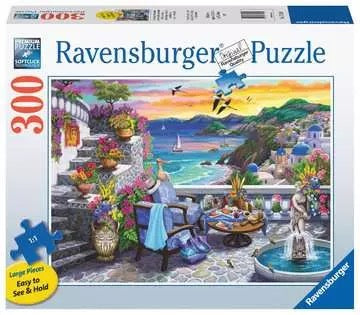 Ravensburger, Santorini Sunset Puzzle: Large Format 300pc 17130