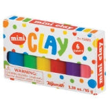 Toysmith, 1.5 oz Mini Clay Set 6 Vibrant Colors