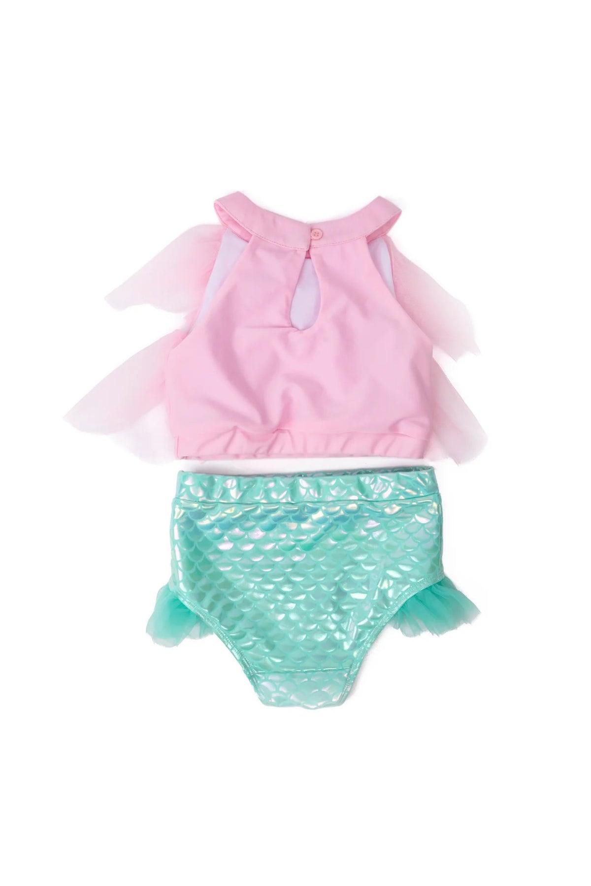 Great Pretenders, Mermaid Swimsuit Pink 3-4 27223