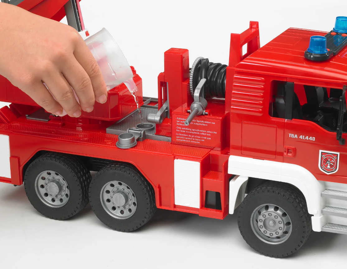 Bruder, MAN Fire Engine with Water Pump and Light & Sound Module 02771