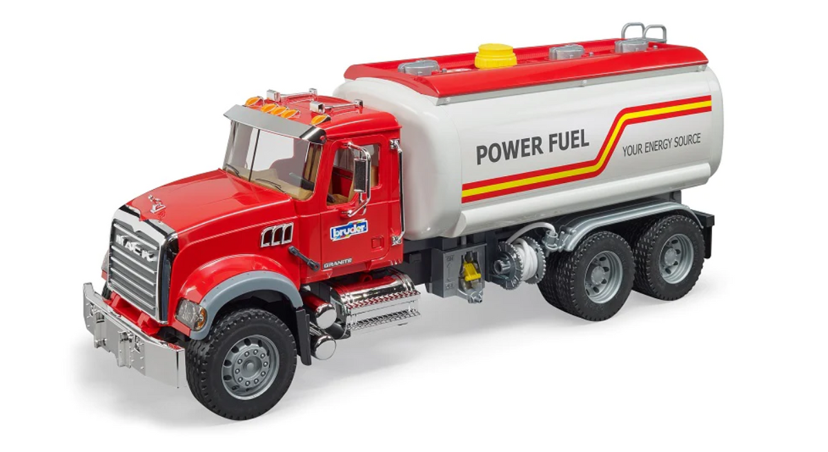 Bruder, Mack Granite Power Fuel Tanker Truck 02827