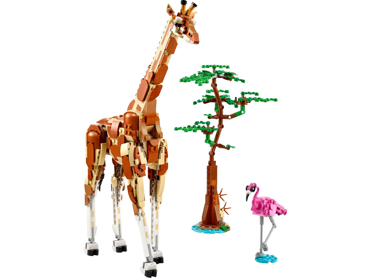 Lego, Creator: Wild Safari Animals - Giraffe, Gazelles or Lion 31150