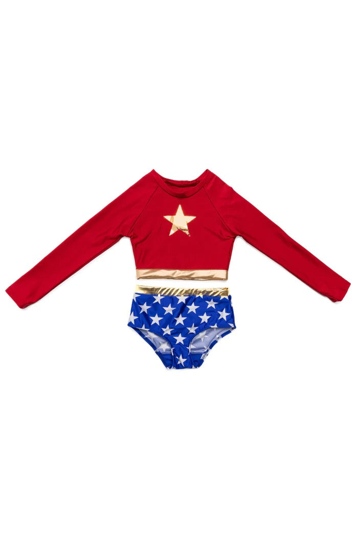 Great Pretenders, Wonder Girl Swimsuit 3-4 27153