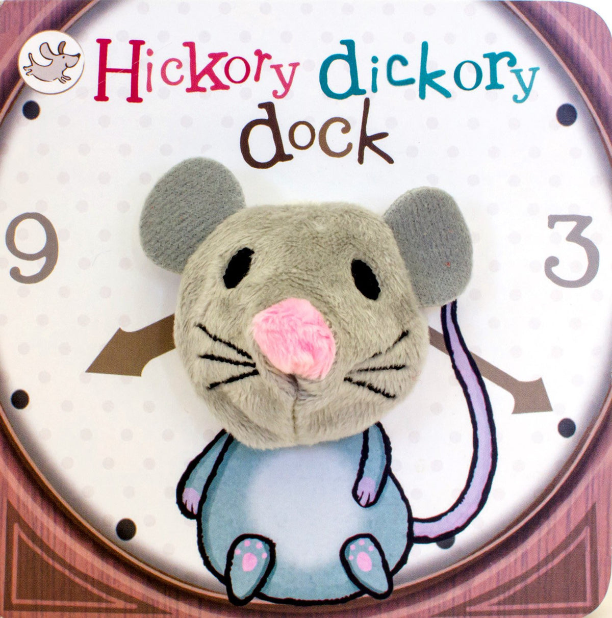 House of Marbles, 'Hickory Dickory Dock' Finger Puppet Book 401570