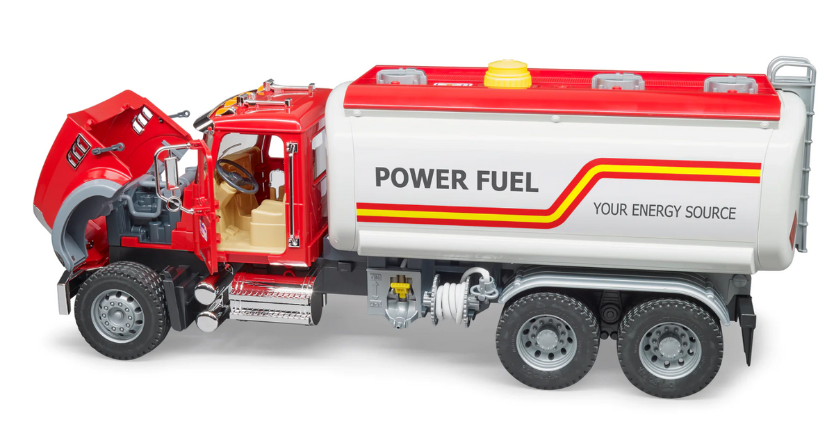 Bruder, Mack Granite Power Fuel Tanker Truck 02827