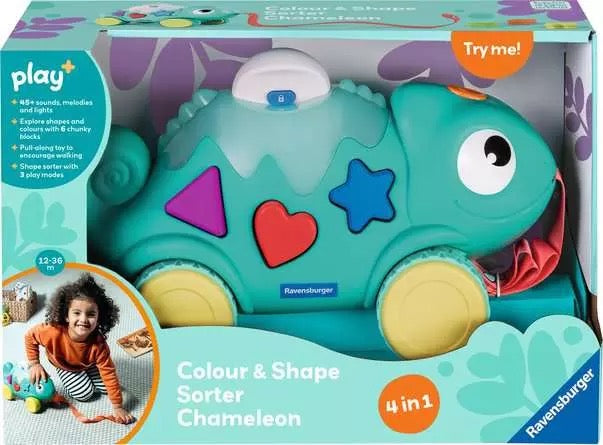 Ravensburger, Color & Shape Sorter: Chameleon 12034119