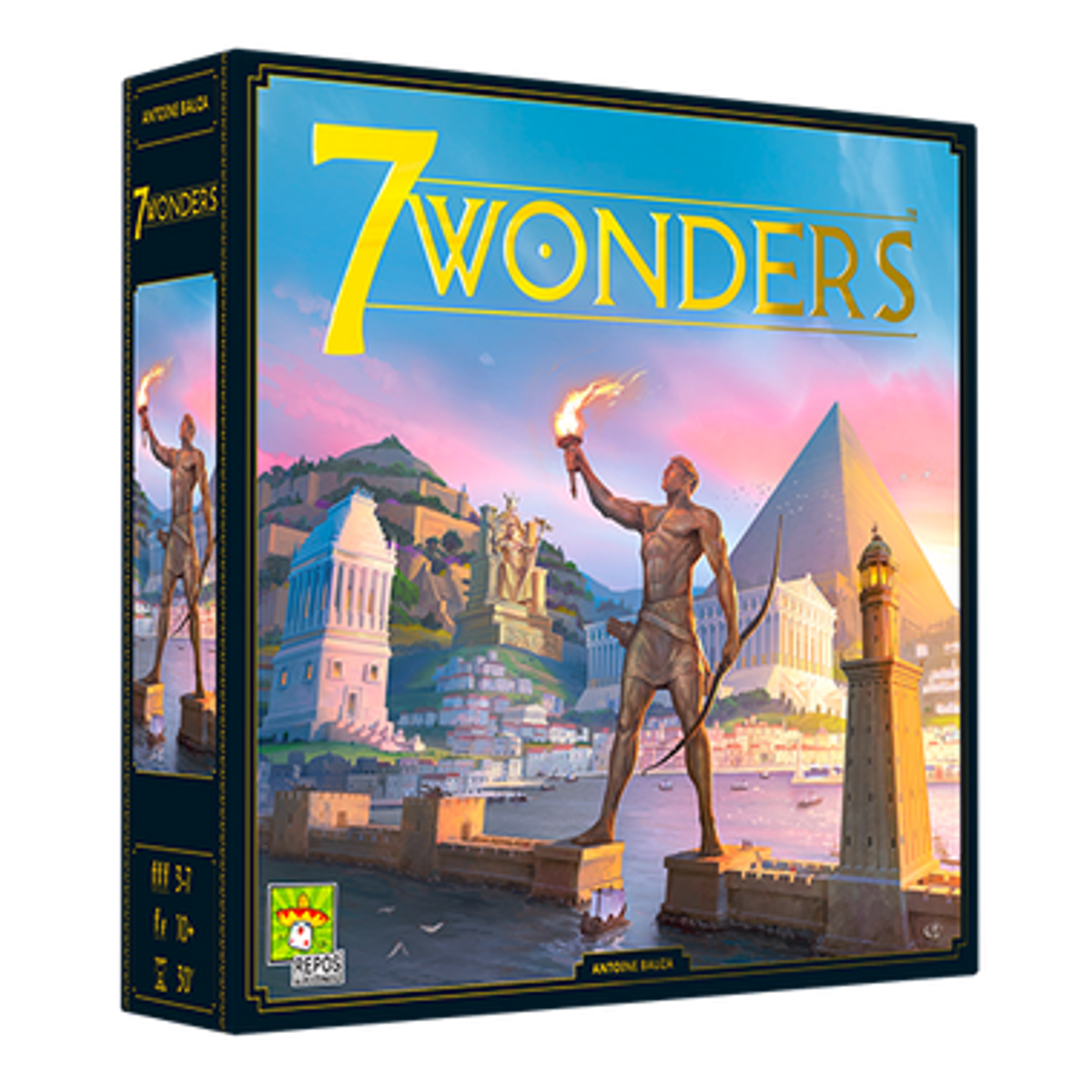 Asmodee, 7 Wonders New Edition Board Game SV01EN