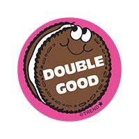 TREND Enterprises, Scratch 'N Sniff Retro Stinky Stickers: Double Good Chocolate Cookie T83654