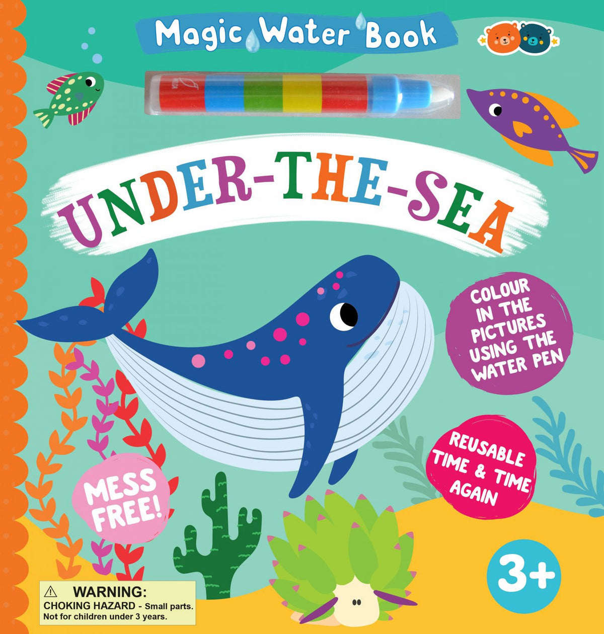 Buddy & Barney, Magic Water Book: Sea BB260