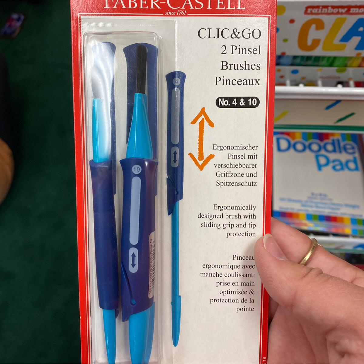 Faber Castell, Click & Go Two Pinsel Brush Set