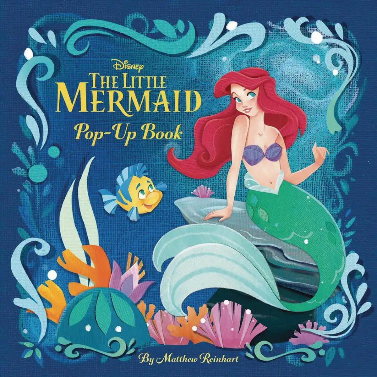 Simon-Andrews, Disney: `The Little Mermaid Pop-up Book’ by Matthew Reinhart (Hardcover)