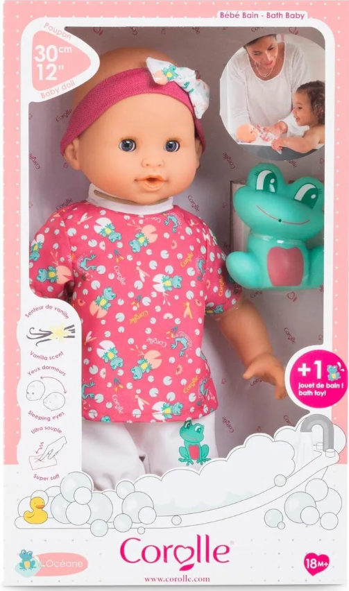 Corolle, Bebe Bath: Oceane 12” - 100650