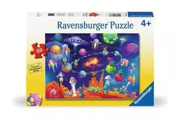 Ravensburger, Space Aliens Puzzle 60pc 05733