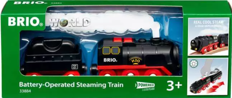 Brio, Battery-Operated Steam Train 33884