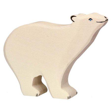 Goki, Holztiger Wooden Polar Bear 80206