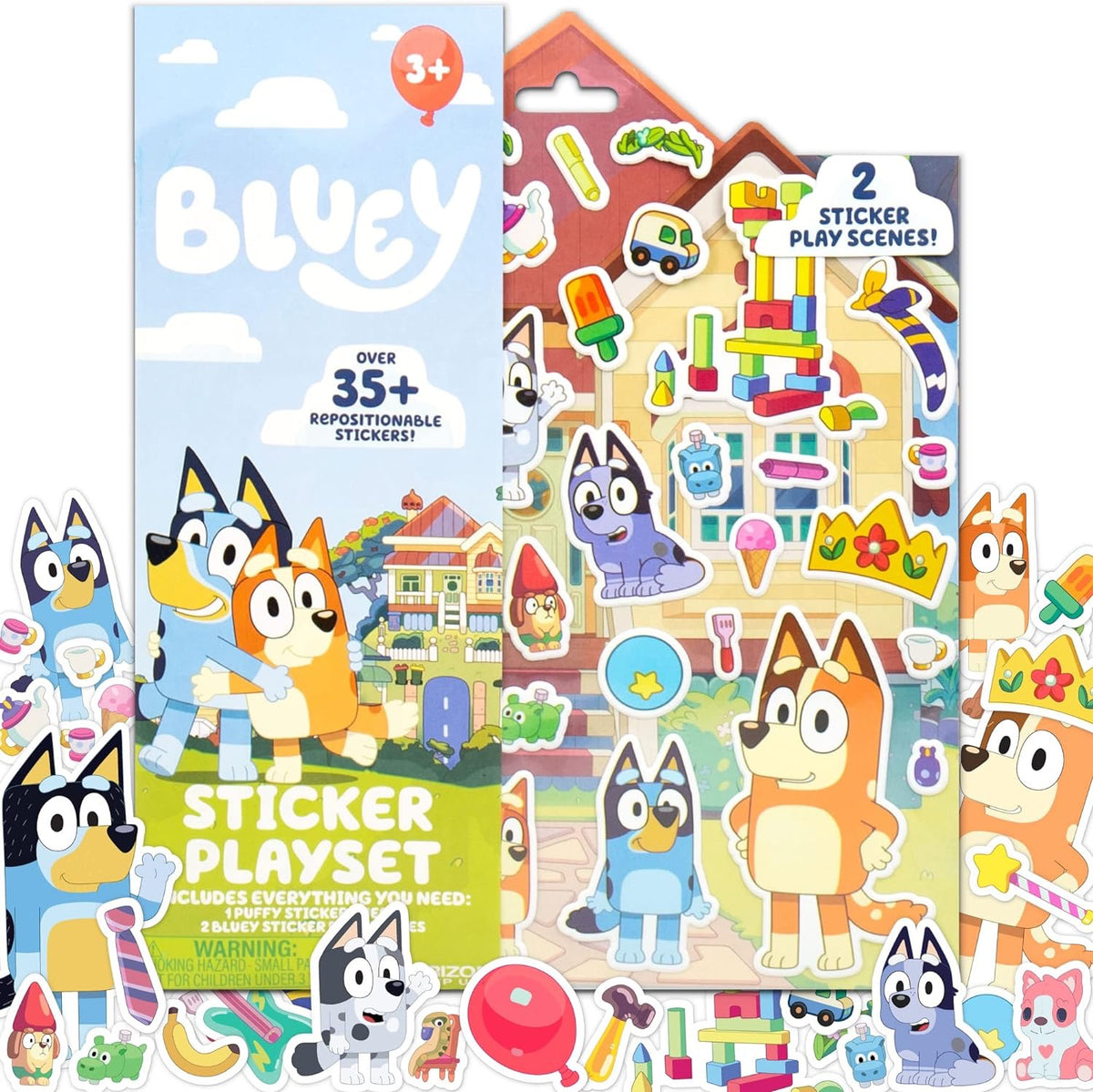 US Toy, Bluey Sticker Playset 214738