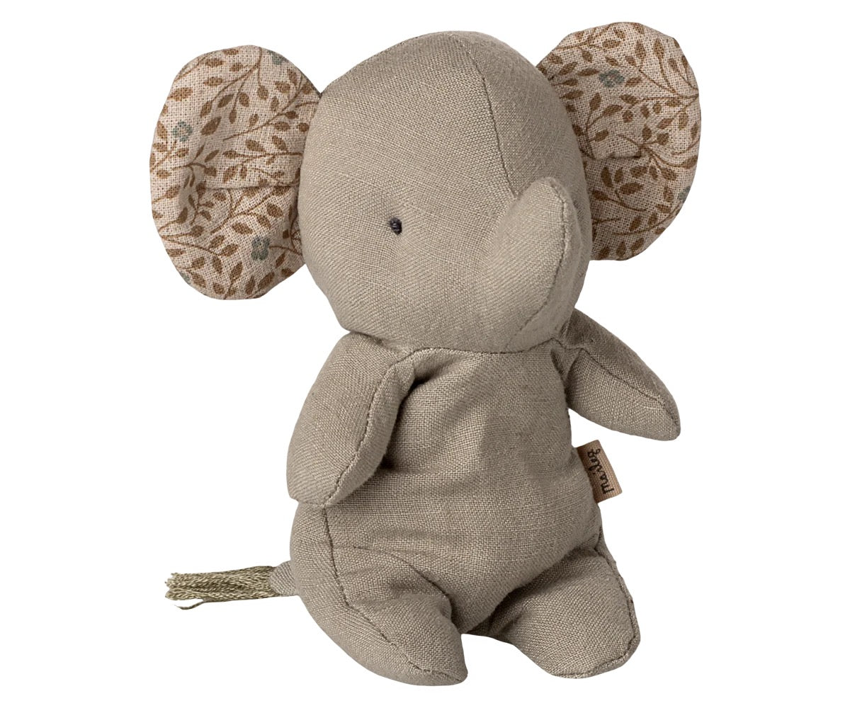 Maileg, Lullaby Friends: Elephant - Mini, Iron Grey 16-6971-00