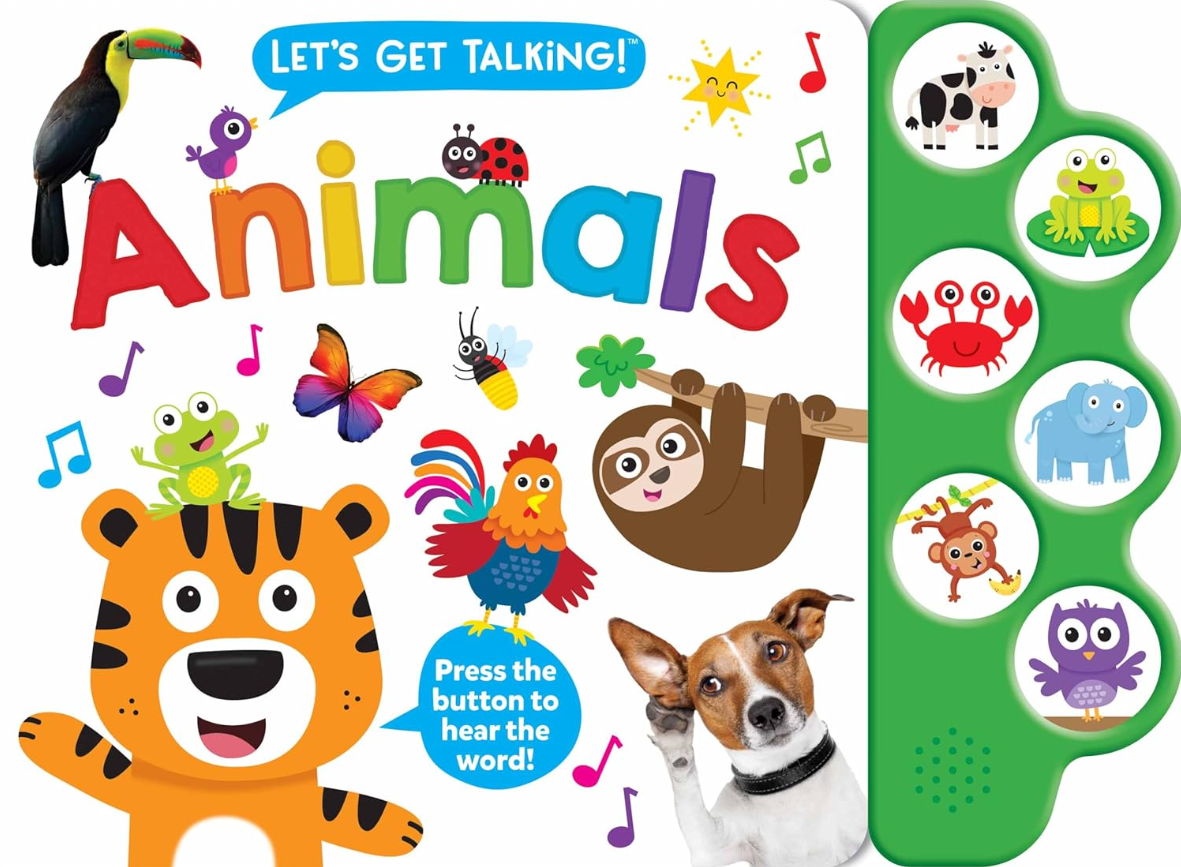 Kidsbooks, 'Let's Get Talking Animals' (6-Button Sound Book)