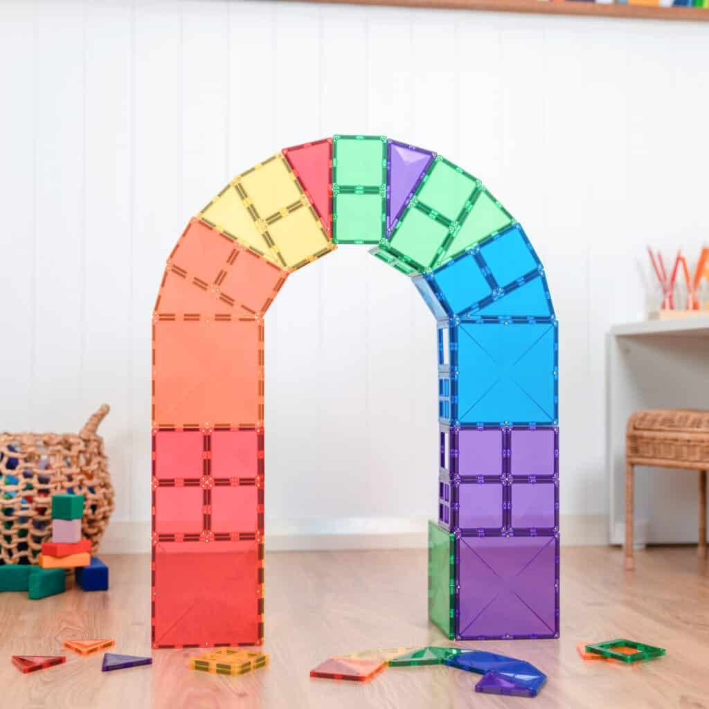Connetix, Starter Pack: Rainbow Tiles 60pc CT-R-00060-ST