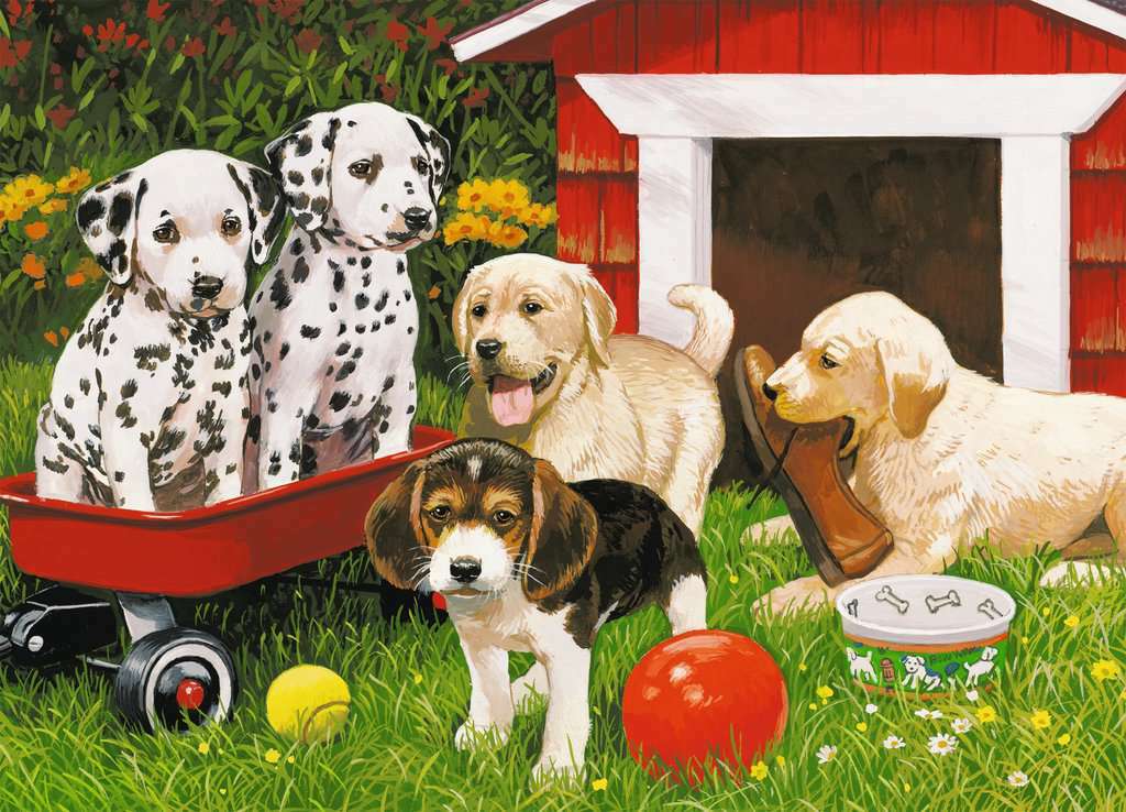 Puppy Party (60pc Puzzle)