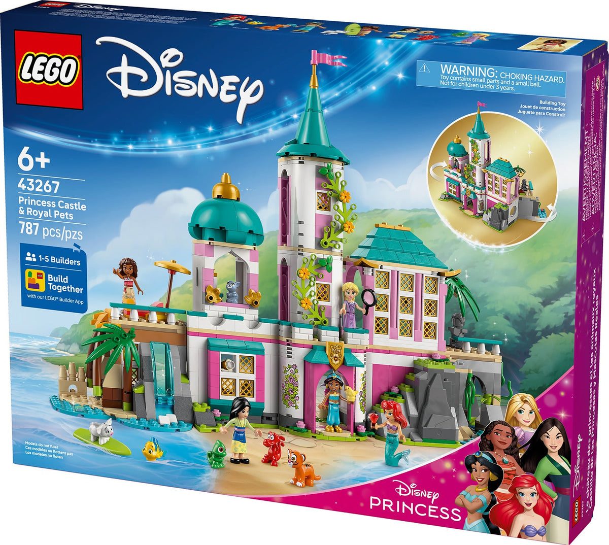 LEGO DISNEY PRINCESS Princess Castle & Royal Pets