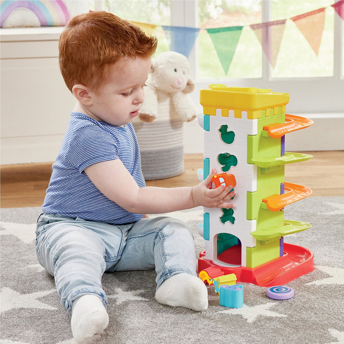 Kidoozie Drop 'n Roll Activity Tower