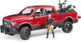 RAM 2500 Power Wagon with Scrambler Ducati Desert Sled