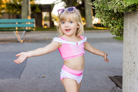 Sleeping Cutie Swim Suit, Two-Piece (Size 3-4)