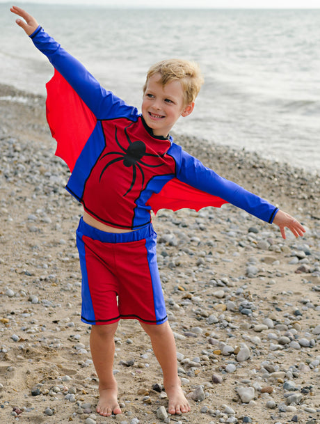 Super Spider Swimsuit (Size 5-6)