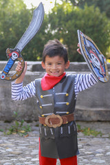 Skully Pirate Vest, Belt & Scarf (Size 5-6)