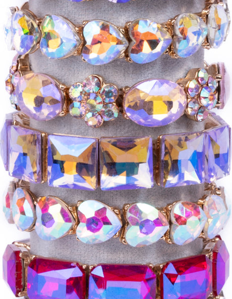 Rising Star Chunky Gem Bracelets (assorted)