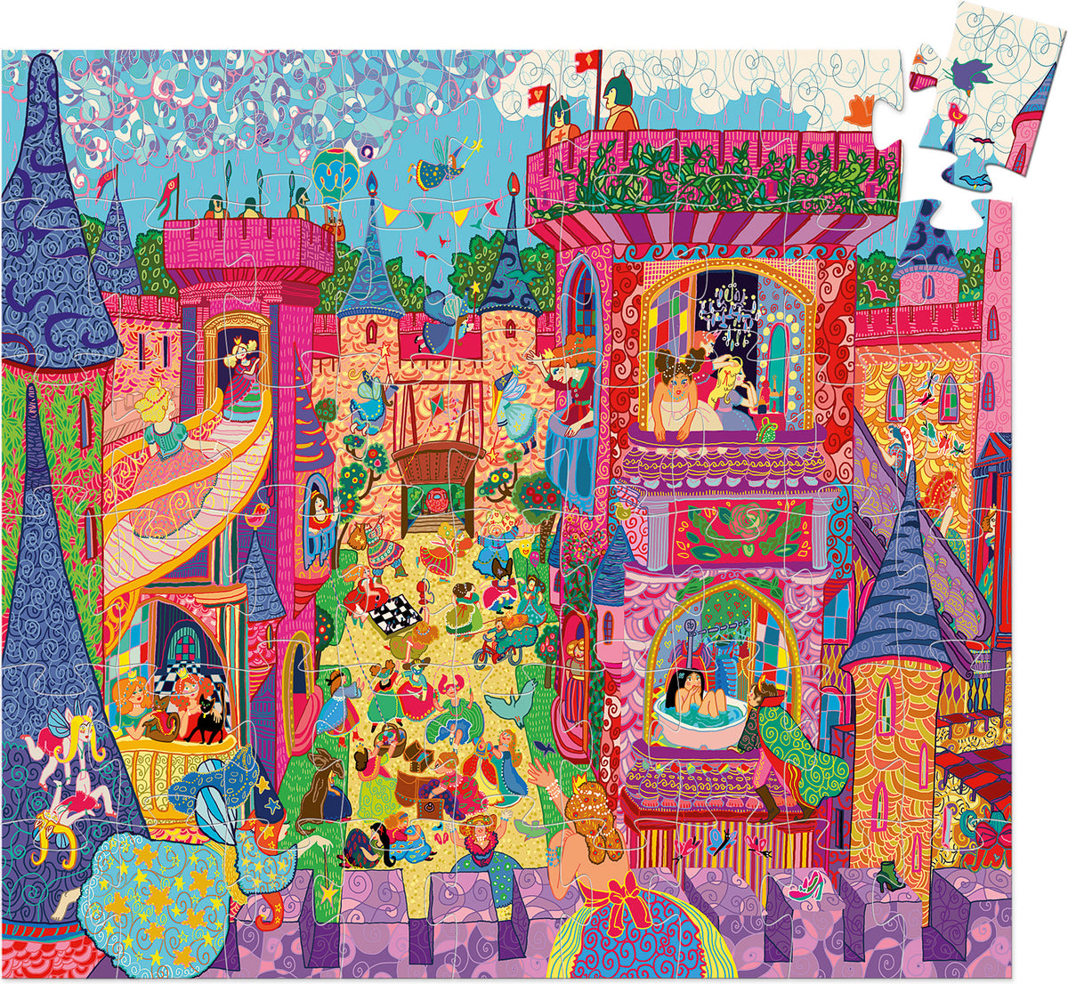 Silhouette Puzzles The Fairy Castle - 54pcs 