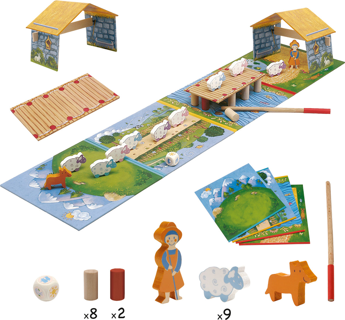Hop! Hop! Hop! Cooperation Game