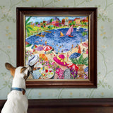 Lunch by the Sea (1000 piece square puzzles)