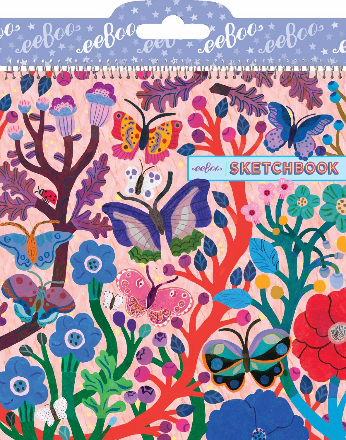 Butterflies (square sketchbook)
