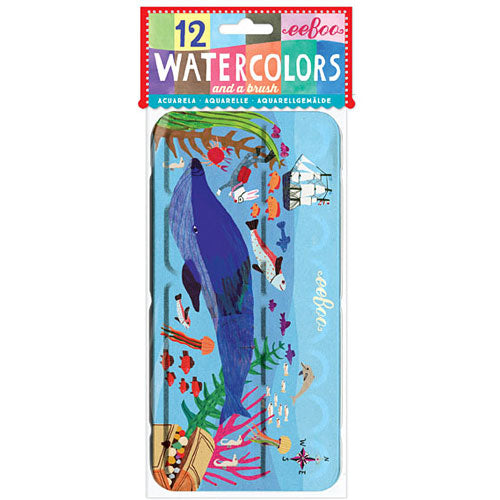 In The Sea Watercolor Paints