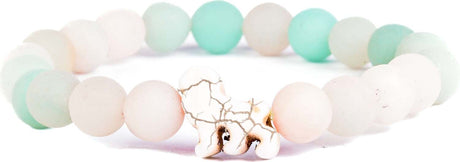 Fahlo Lion Tracking Bracelet - Lava Stone