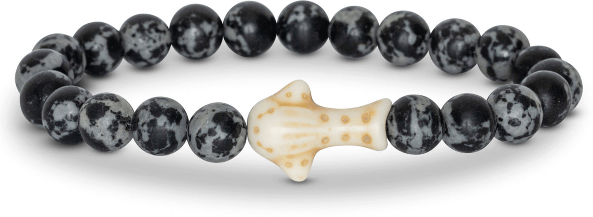 Fahlo Whale Shark Tracking Bracelet - Ocelli Stone 