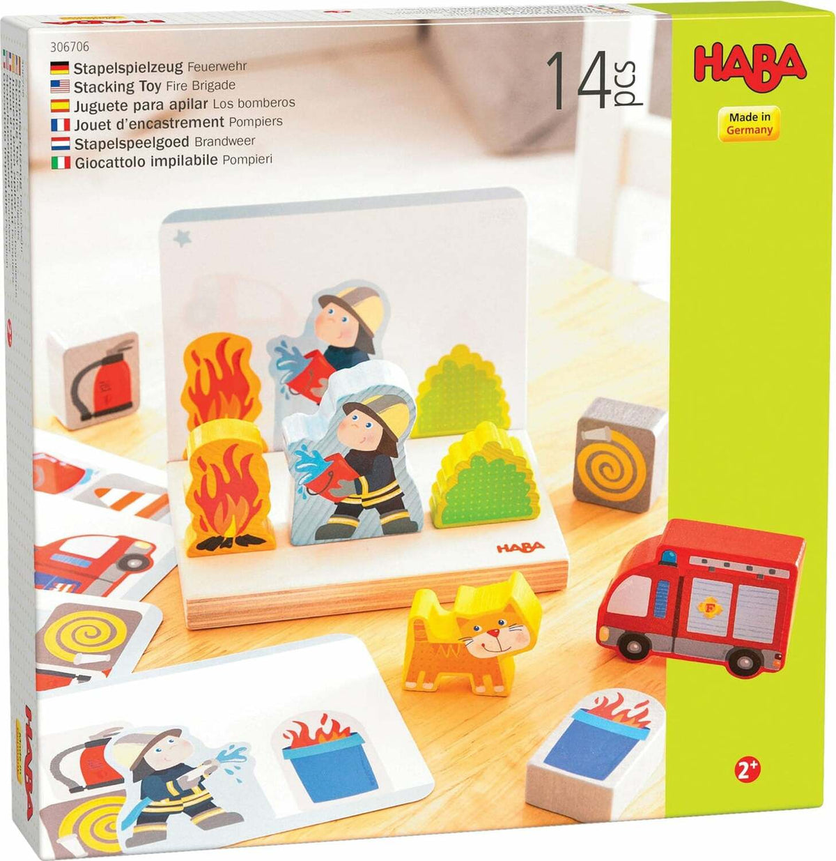 Fire Brigade Stacking Toy