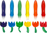 Easy Squeezy Squeezable Poster Paint Brushes - Set of 6