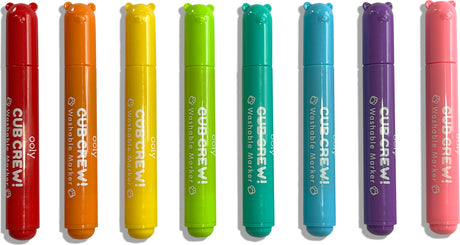 Cub Crew Washable Markers - Set of 8