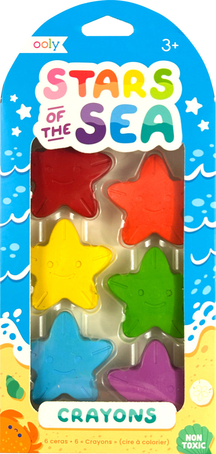 Stars of the Sea Crayons - Set of 6