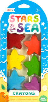 Stars of the Sea Crayons - Set of 6