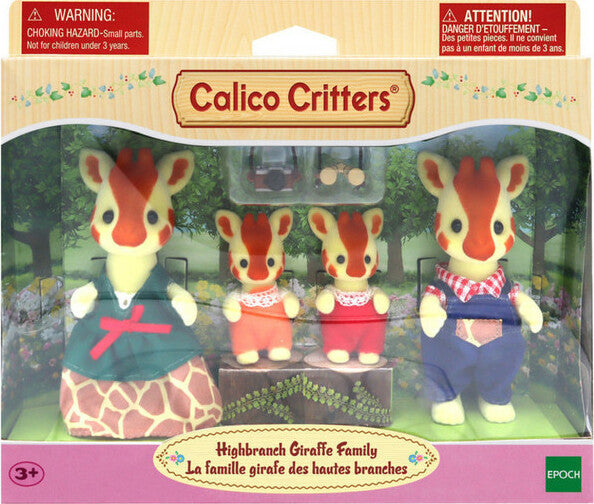 Calico Critters - Highbranch Giraffe Family