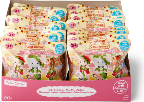 Calico Critters Cutie Collectibles -Very Berry Babies-