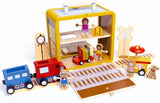 Suitcase Series Play Set: Train Station